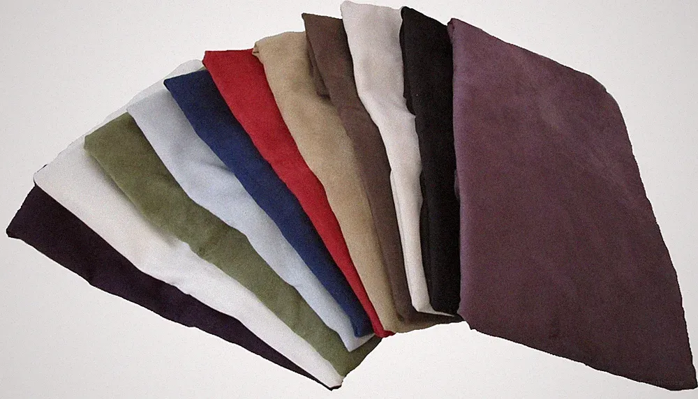 D&M Bedding Microsuede Body Pillow Cover With Double Sided Zippers 20x54 inches