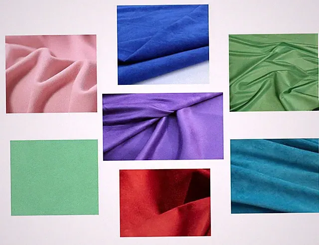 Micro Suede Fabric by the Yard 58” Width for Upholstery 8 solid Colors available