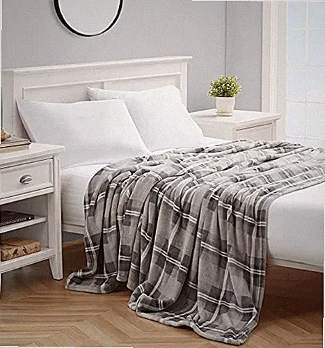 Nautica Lewes Plush-Fleece Blanket